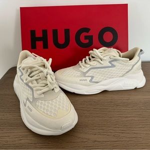 Women’s Hugo Boss Leon running shoes in neutral.